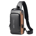 Mochila Anti-Furto com Senha USB Slim Bag