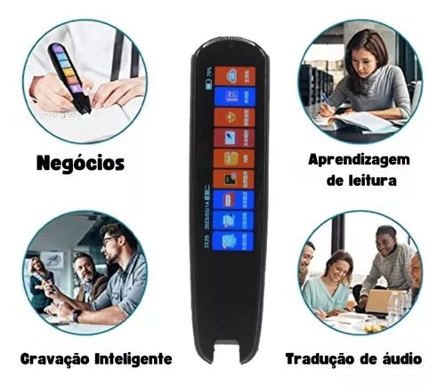 ScanPen Ultimate® - Tradutor Portátil Multifuncional de Voz|Texto|Imagens em Tempo Real - 121 Idiomas