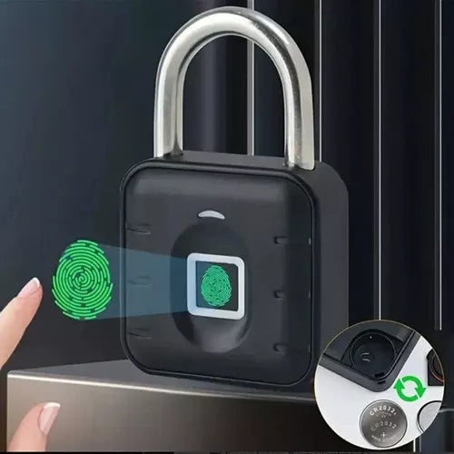 SmartLock - Cadeado Biométrico à prova d'água com acesso por APP