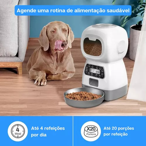 PetFeed® - Alimentador Automático Programável para Pets (Cães e Gatos)