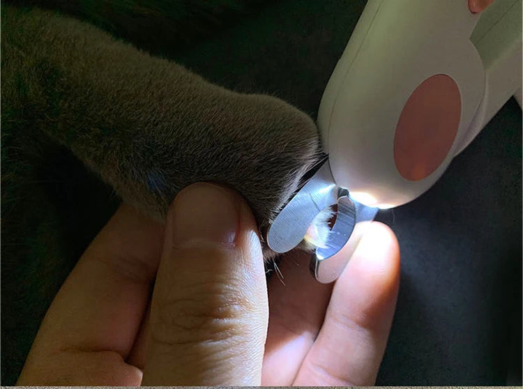 PetNail - Cortador de Unhas Profissional para Pets com Led