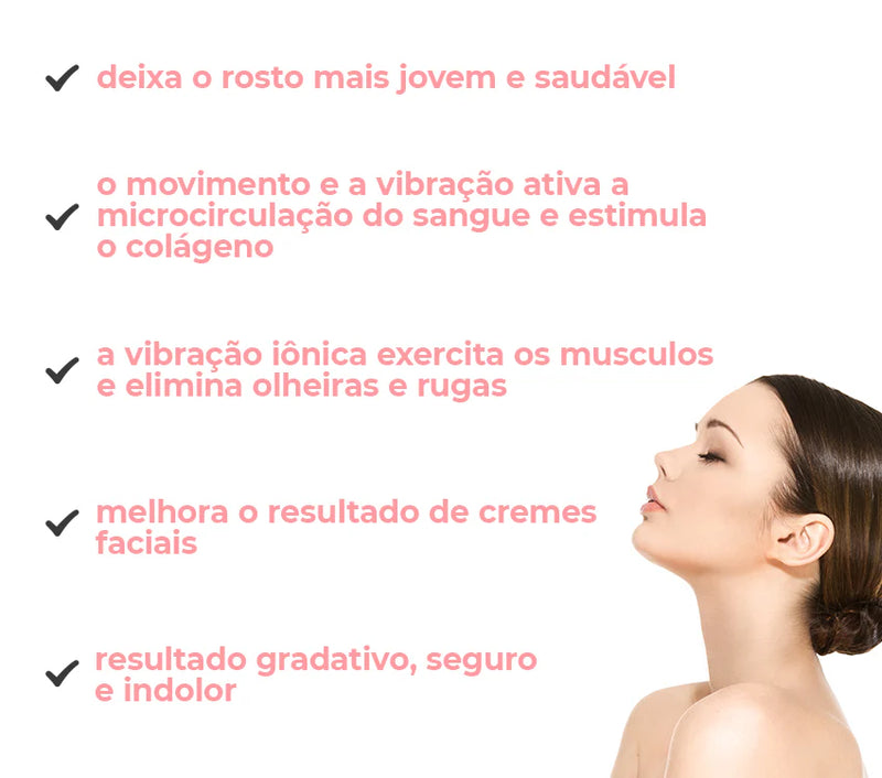 BeautySkin® - Removedor iônico para Olheiras e Rugas Anti-Idade